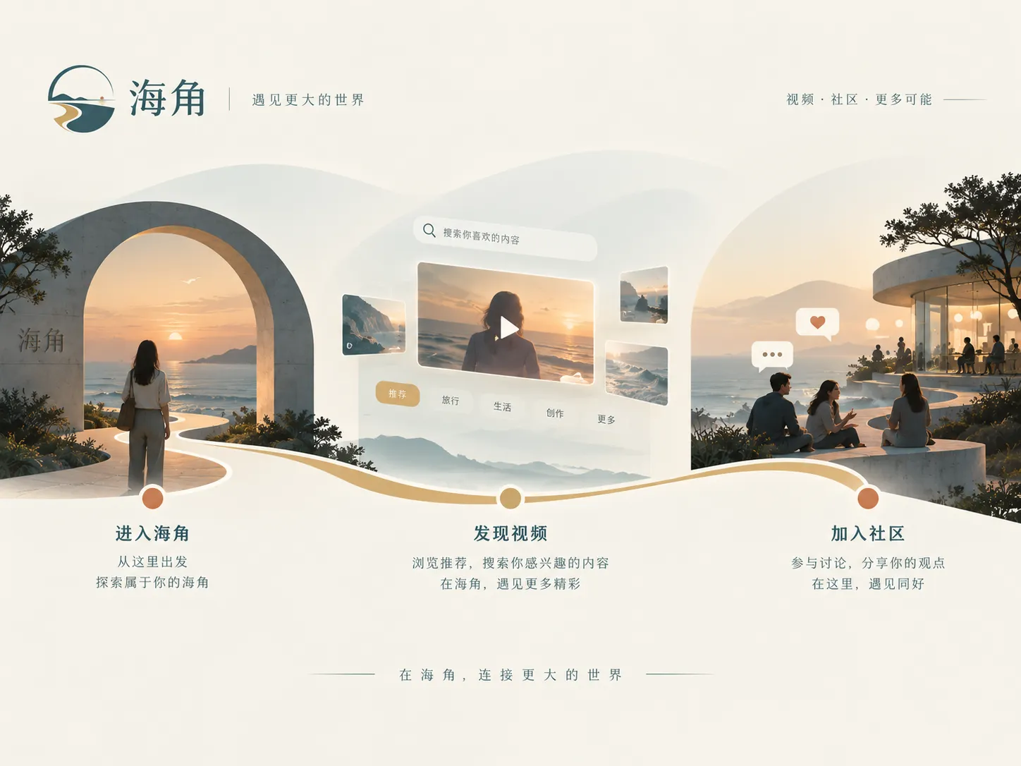 雨后海堤散步